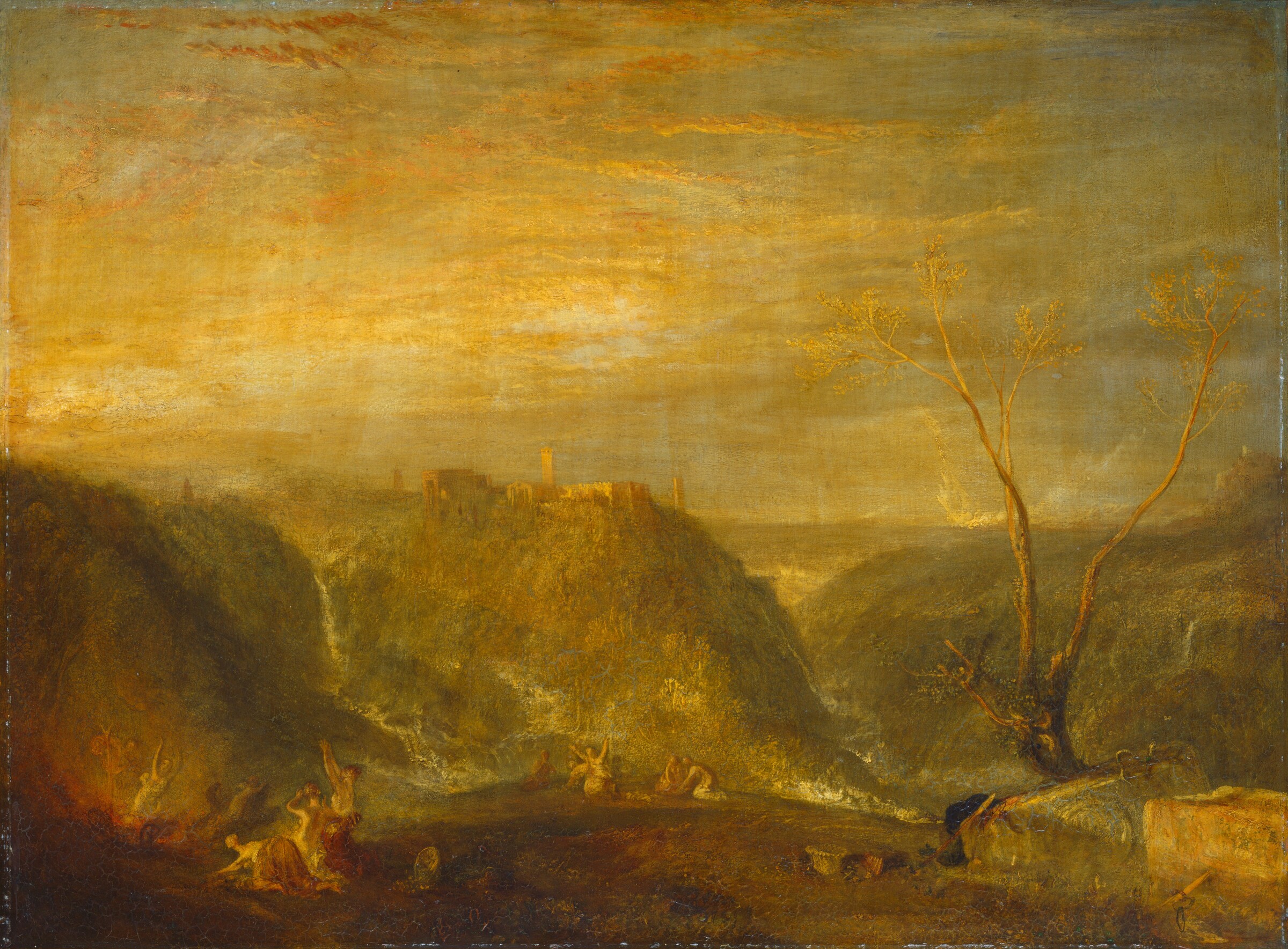 The Rape of Proserpine, 1839 — oil on canvas